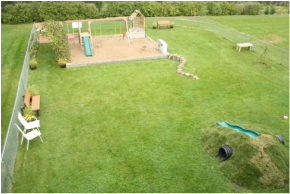 Hilary's Home Daycare backyard