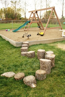 Hilary's Home Daycare backyard