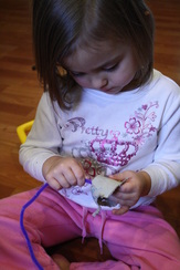 Egg carton Christmas bells