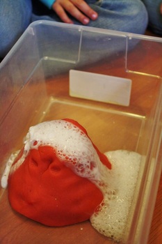 Preschool volcano