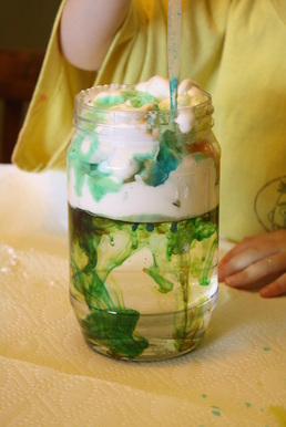 Preschool Science Cloud In A Jar